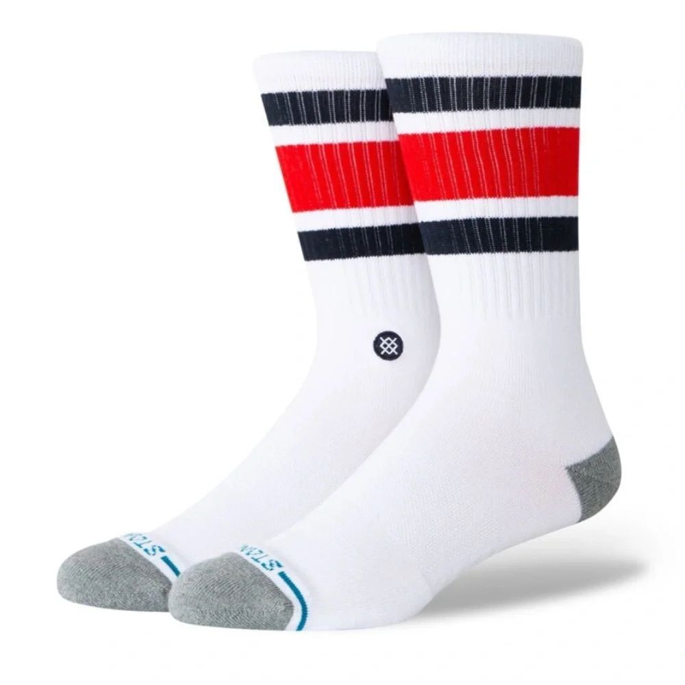 STANCE UNISEX CREW HEIGHT MID CUSHION COMBED COTTON INFIKNIT SOCKS SIZE SMALL